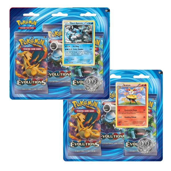 Evolutions 3-Pack Blister