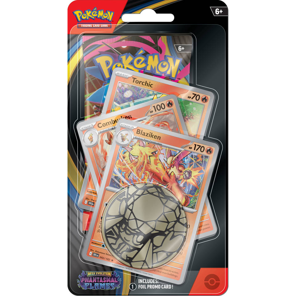 Phantasmal Flames: Premium Checklane Blister Blaziken