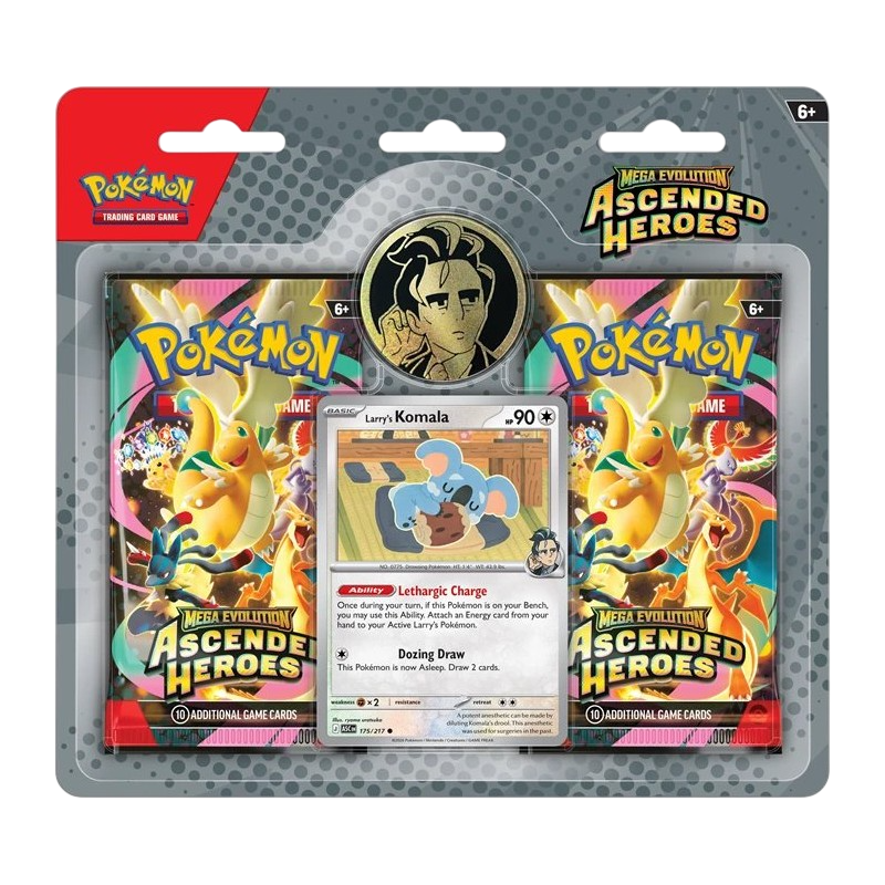 Ascended Heroes: Larry's Komala 2-Pack Blister