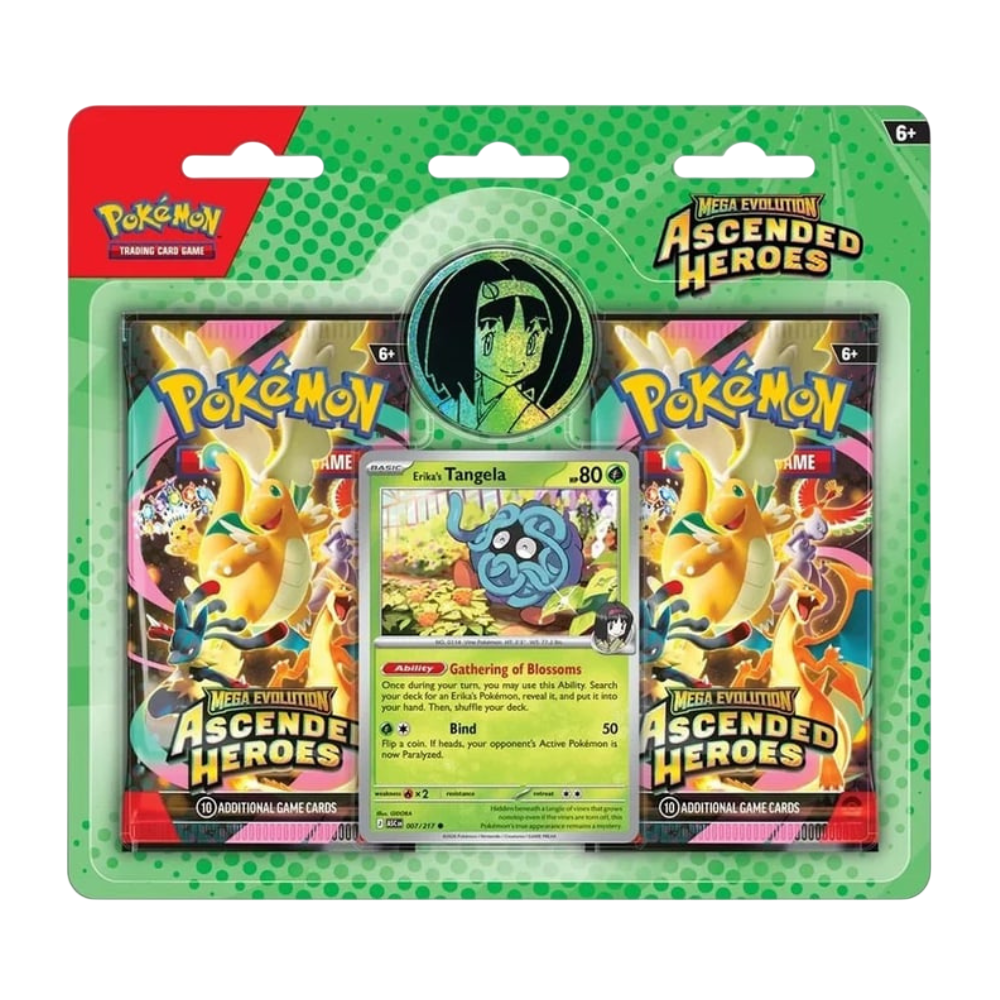 Ascended Heroes: Erika's Tangela 2-Pack Blister