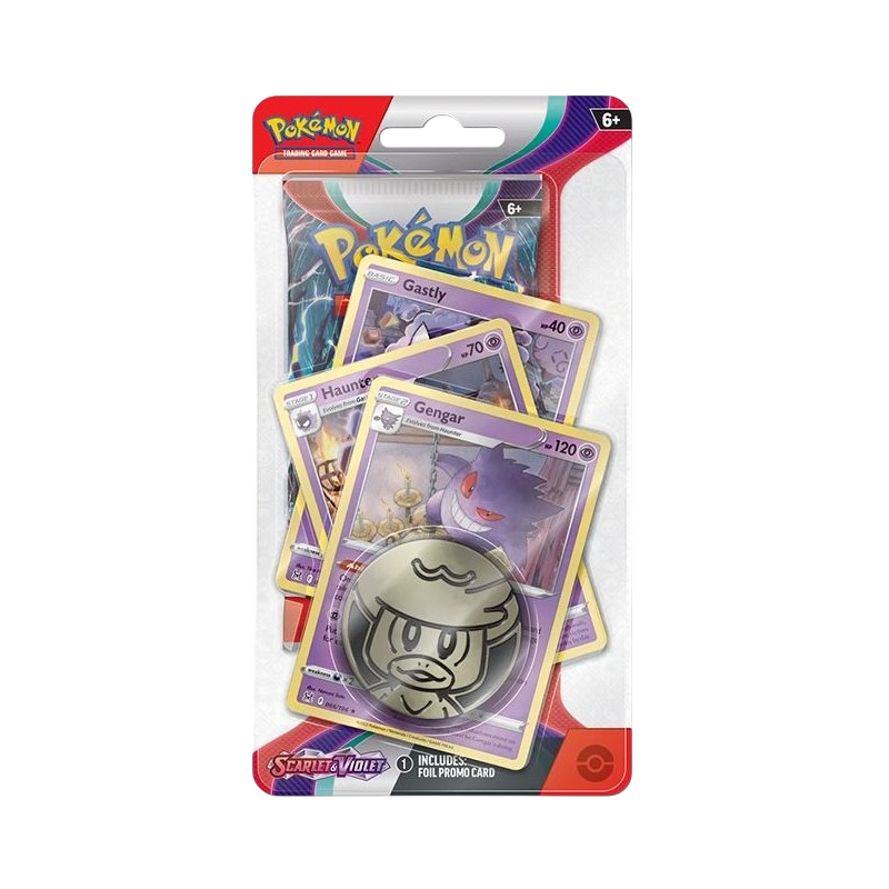 Scarlet & Violet: Gengar Premium Checklane Blister