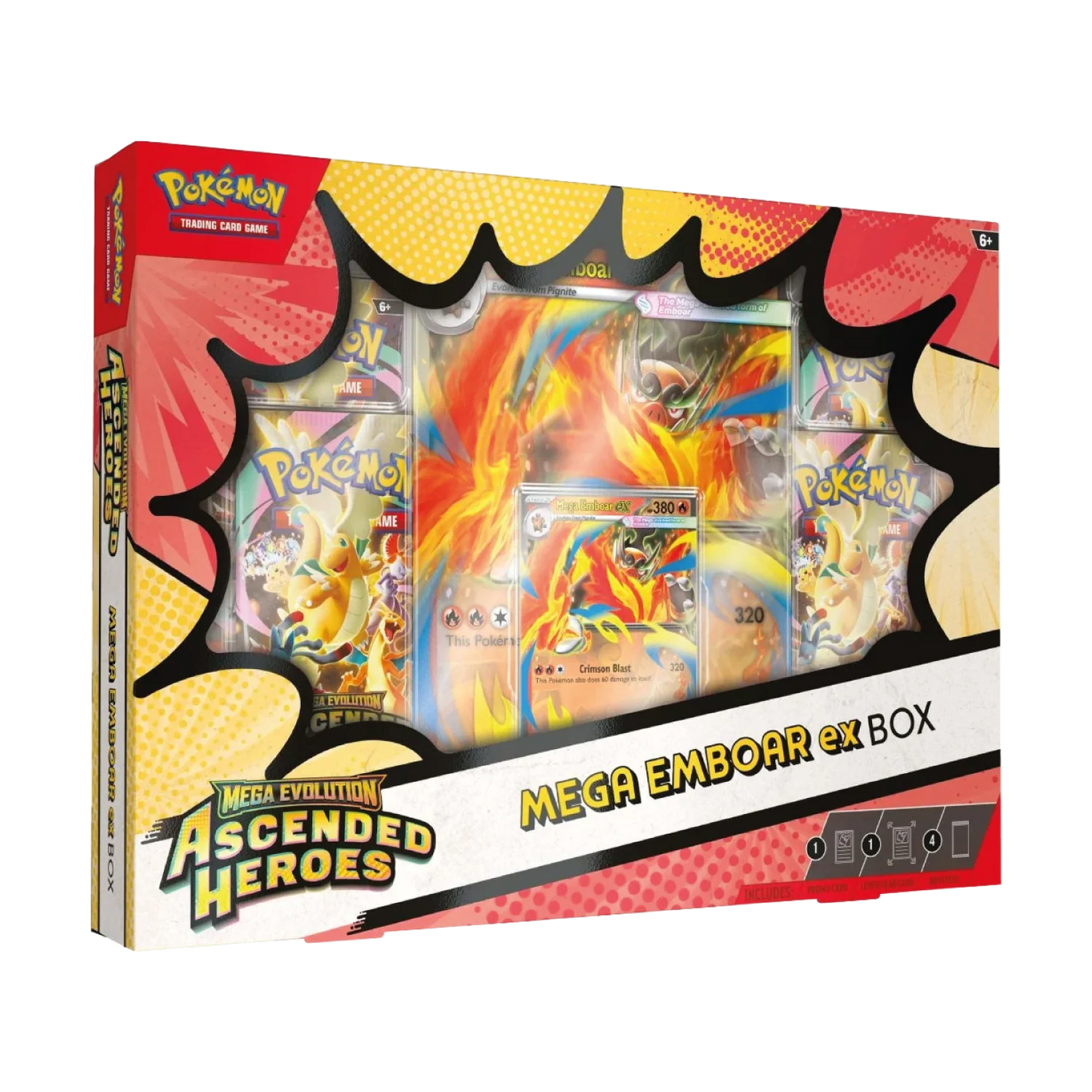 Ascended Heroes: Mega Emboar ex Box