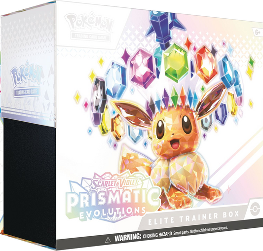 Scarlet & Violet 8.5: Prismatic Evolutions Elite Trainer Box