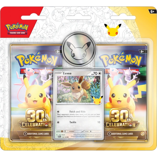 30th Celebration: Eevee 2-Pack Blister
