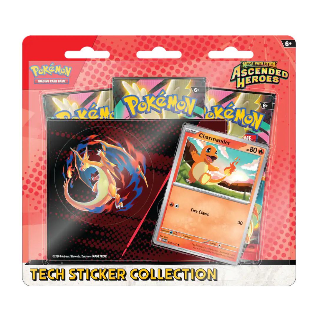 Ascended Heroes: Charmander Tech Sticker Collection
