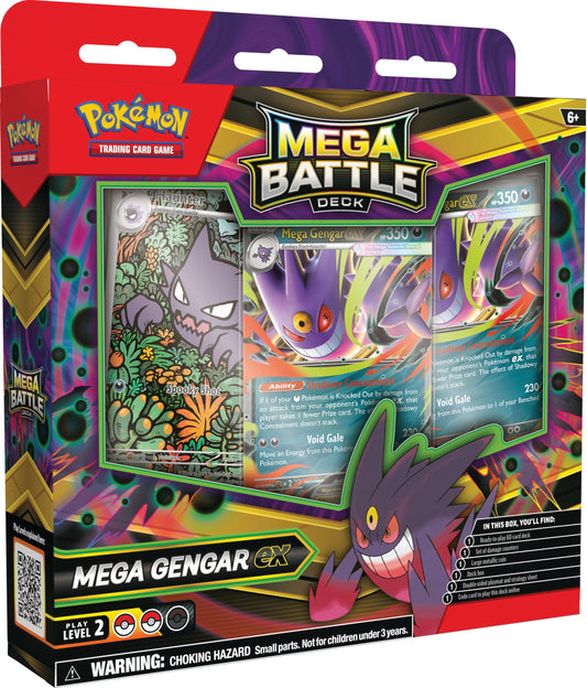 Mega Gengar ex Mega Battle Deck