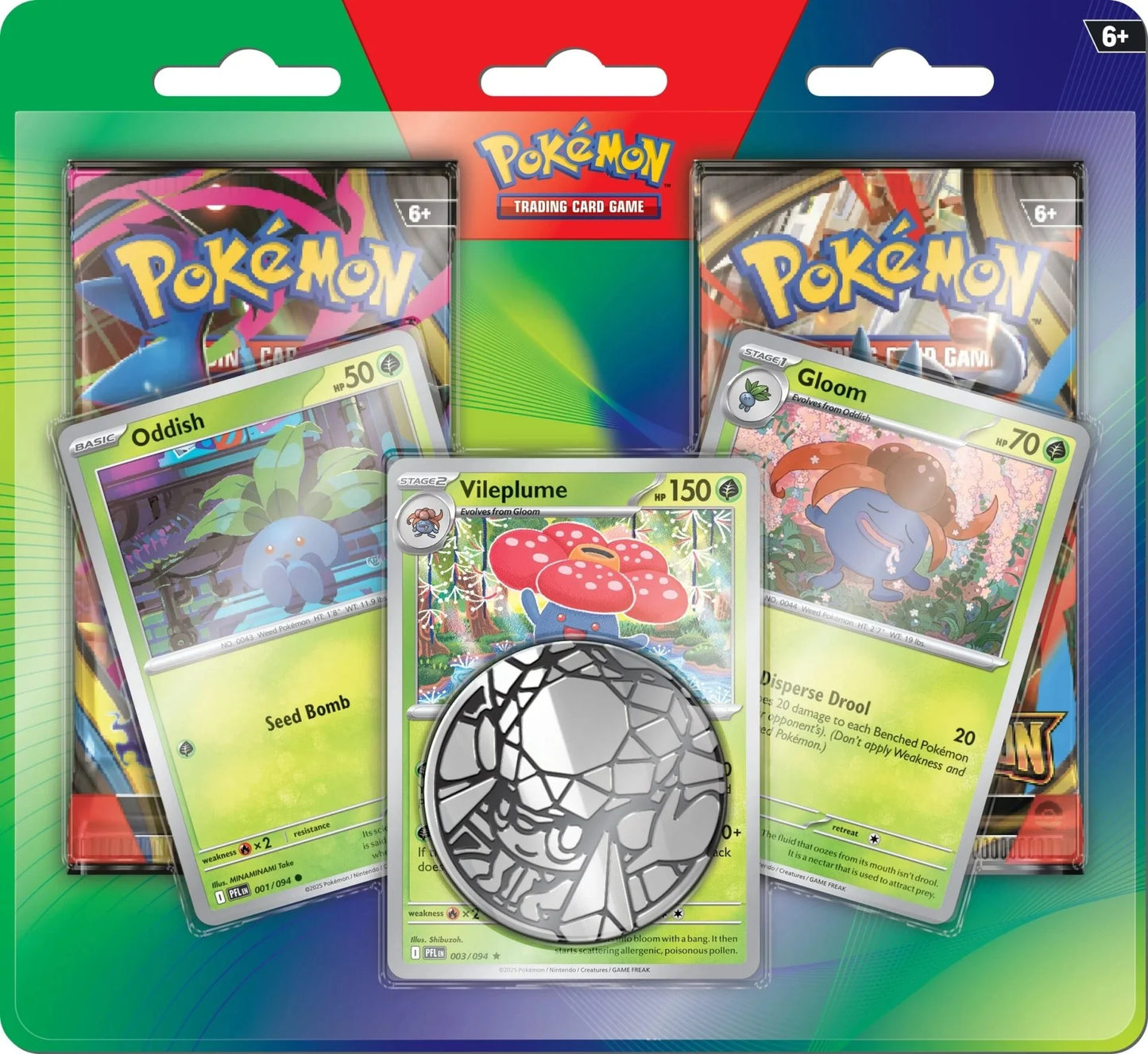 Enhanced 2-Pack Blister Vileplume