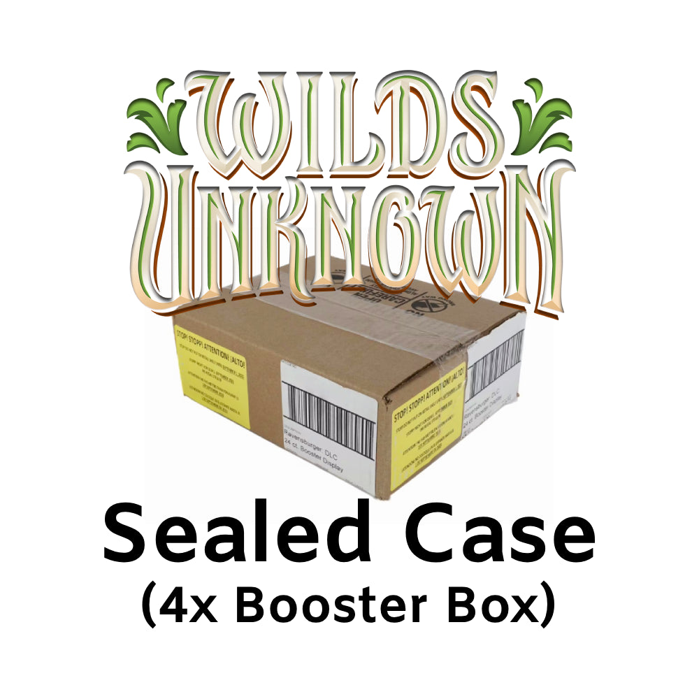 Wilds Unknown 4 Booster Box Case