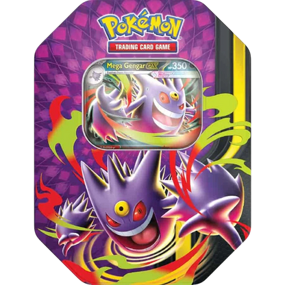 Mega Moonlit Tins: Mega Gengar ex Tin