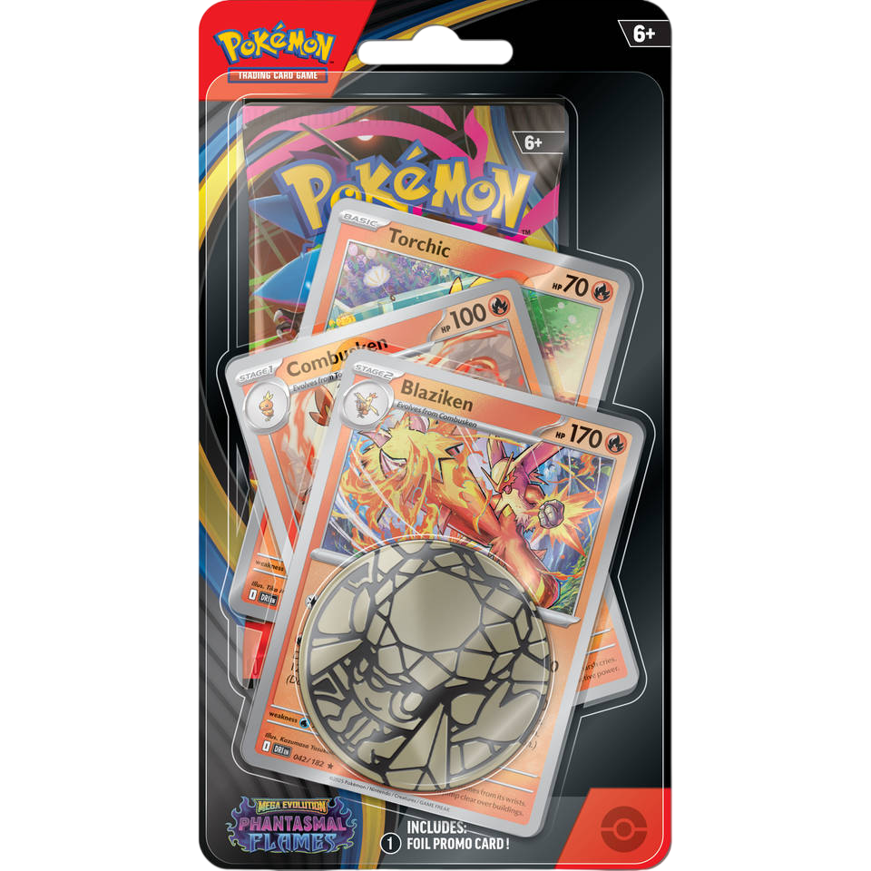 Phantasmal Flames: Premium Checklane Blister Blaziken