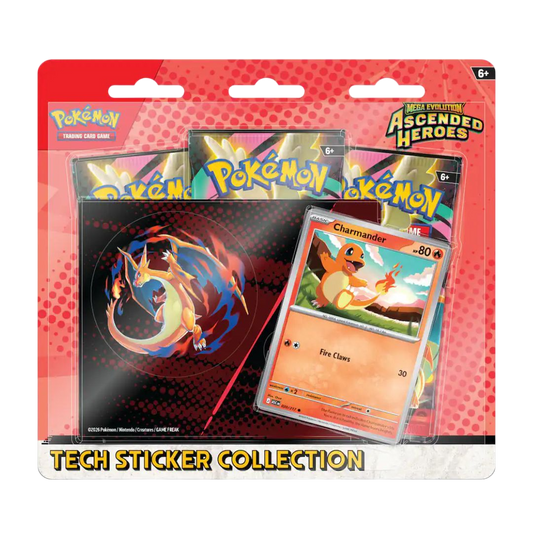 Ascended Heroes: Charmander Tech Sticker Collection