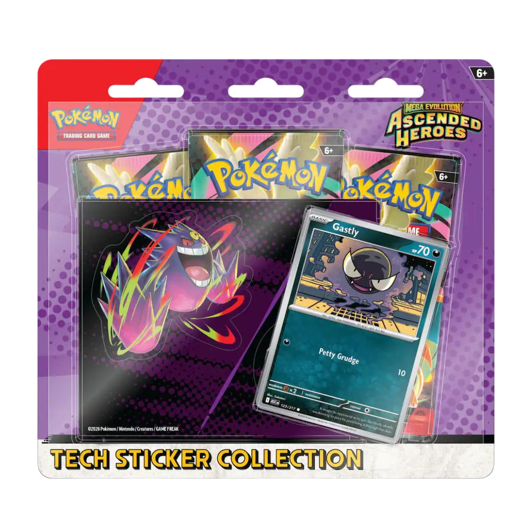 Ascended Heroes: Gastly Tech Sticker Collection