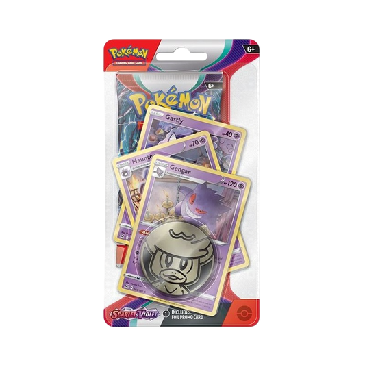 Scarlet & Violet: Gengar Premium Checklane Blister