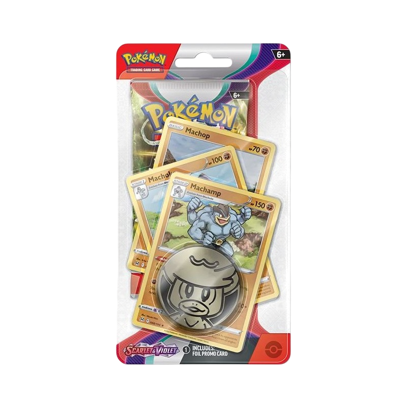 Scarlet & Violet: Machamp Premium Checklane Blister