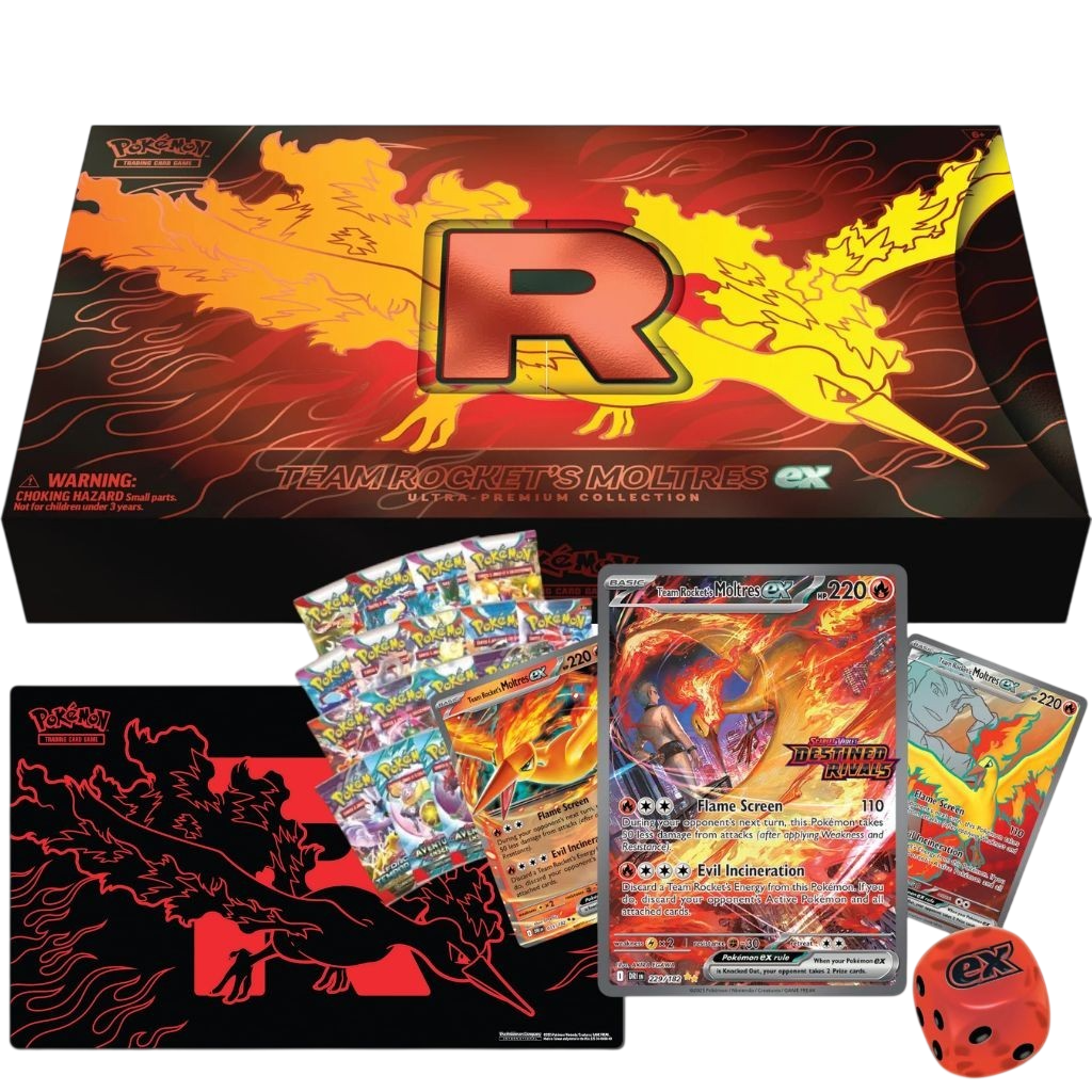 Team Rocket's Moltres ex Ultra-Premium Collection