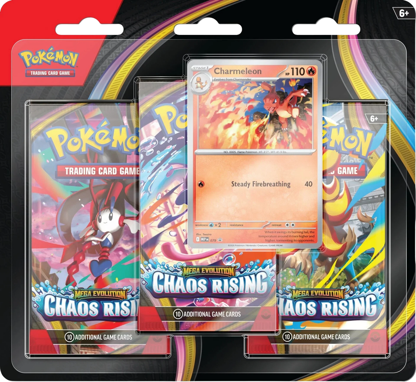Chaos Rising: Charmeleon 3-Pack Blister