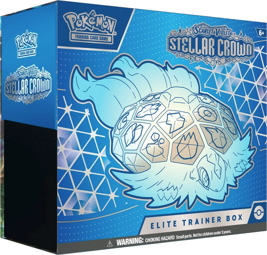 Scarlet & Violet 7: Stellar Crown Elite Trainer Box