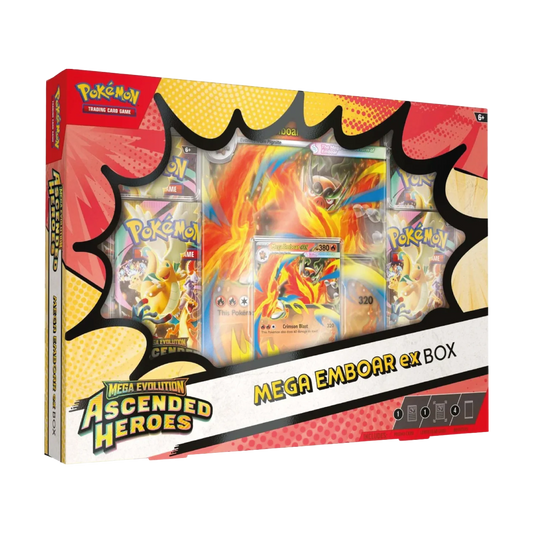 Ascended Heroes: Mega Emboar ex Box