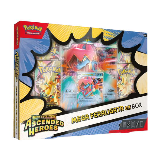 Ascended Heroes: Mega Feraligatr ex Box